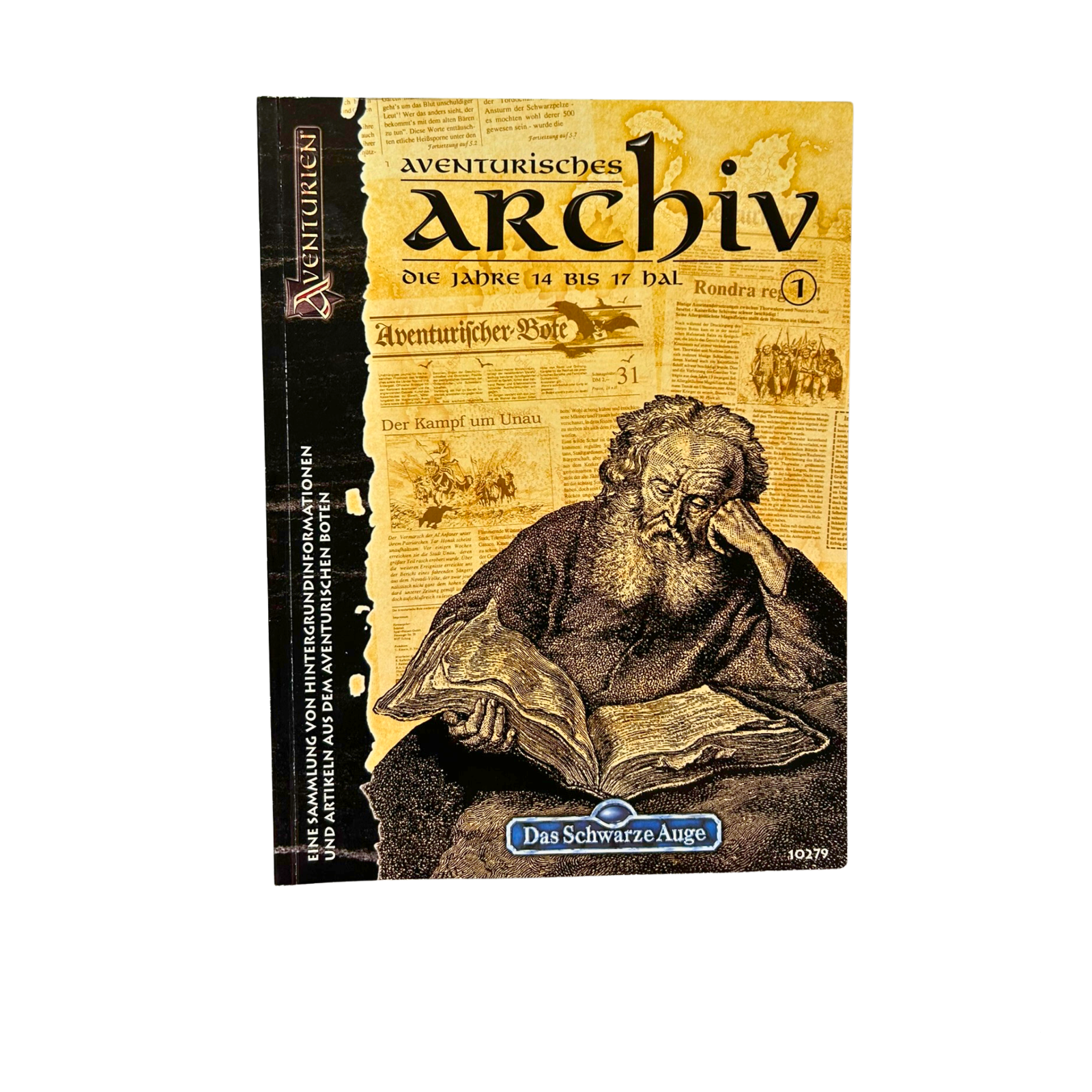 DSA 4 Das schwarze Auge Aventurisches Archiv Die Jahre 14 bis 17 Hal 10279 -Heft - Ansicht 1