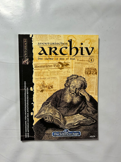 DSA 4 Das schwarze Auge Aventurisches Archiv Die Jahre 14 bis 17 Hal 10279 -Heft - Ansicht 2