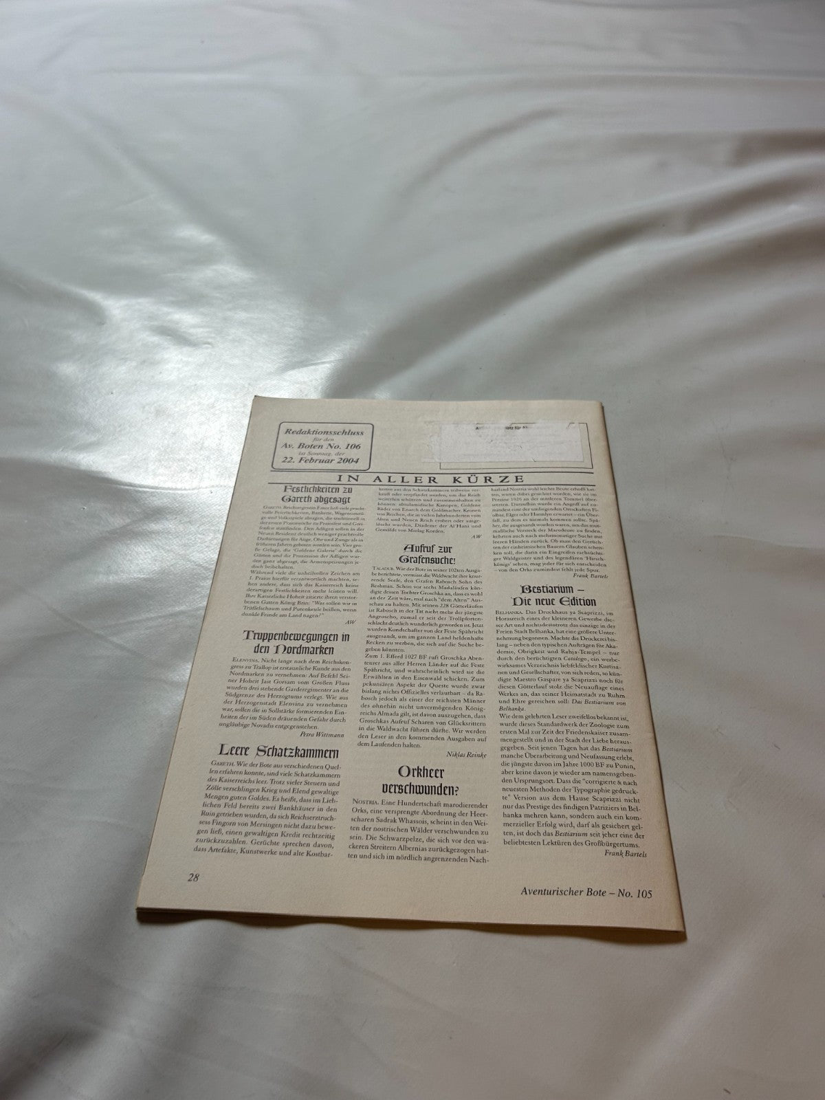 DSA, Aventurischer Bote Nr. 105 - Ansicht 9
