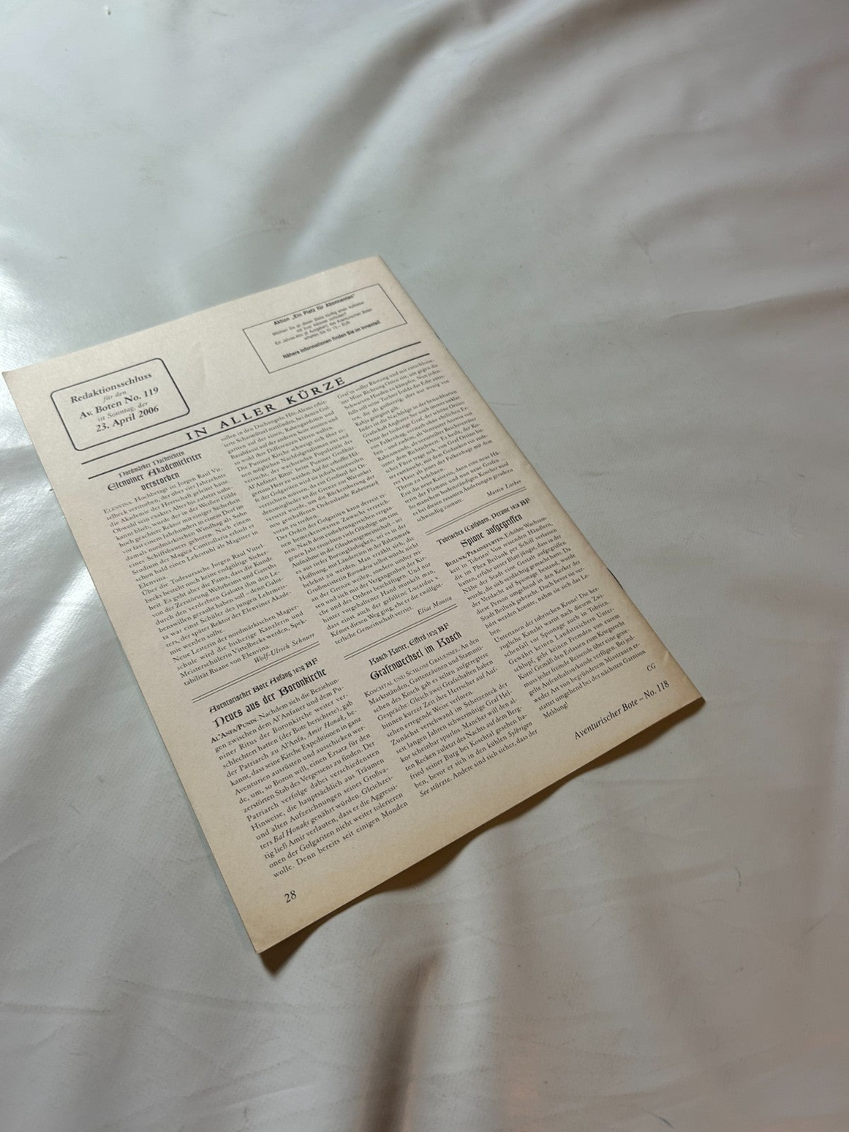 DSA, Aventurischer Bote Nr. 118 - Ansicht 8