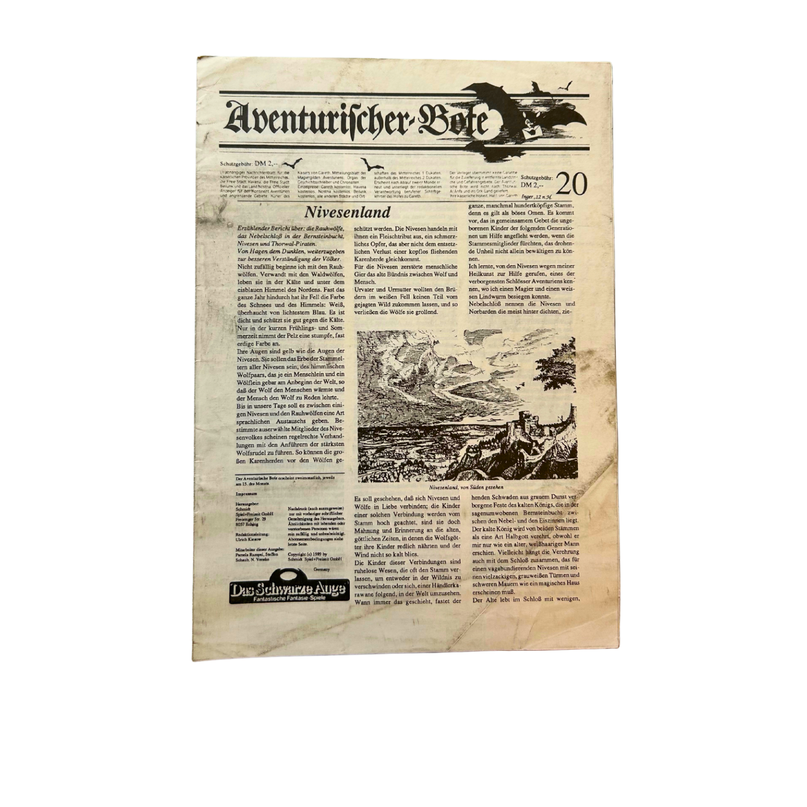 DSA, Aventurischer Bote Nr. 20 - Ansicht 1