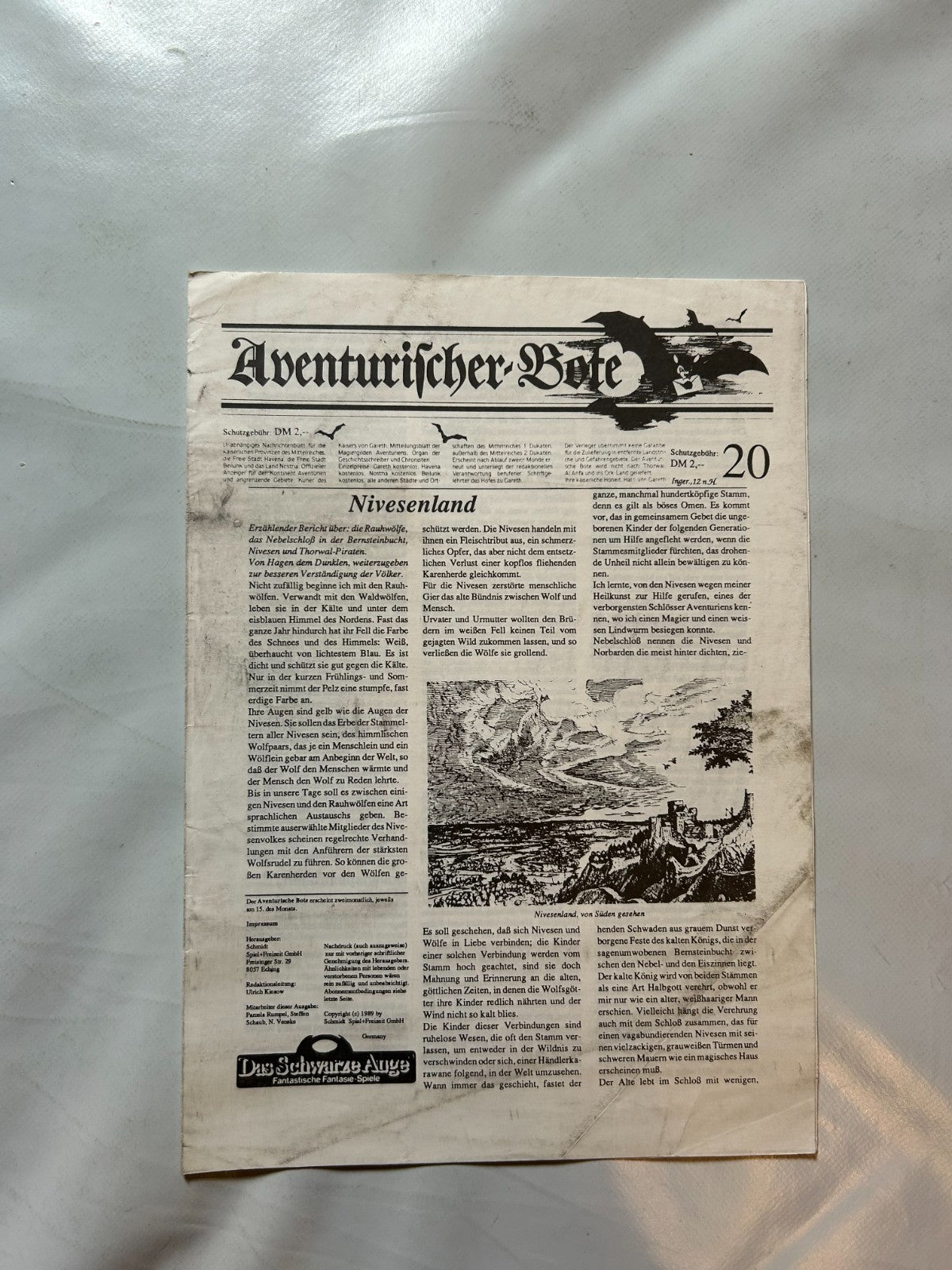 DSA, Aventurischer Bote Nr. 20 - Ansicht 2