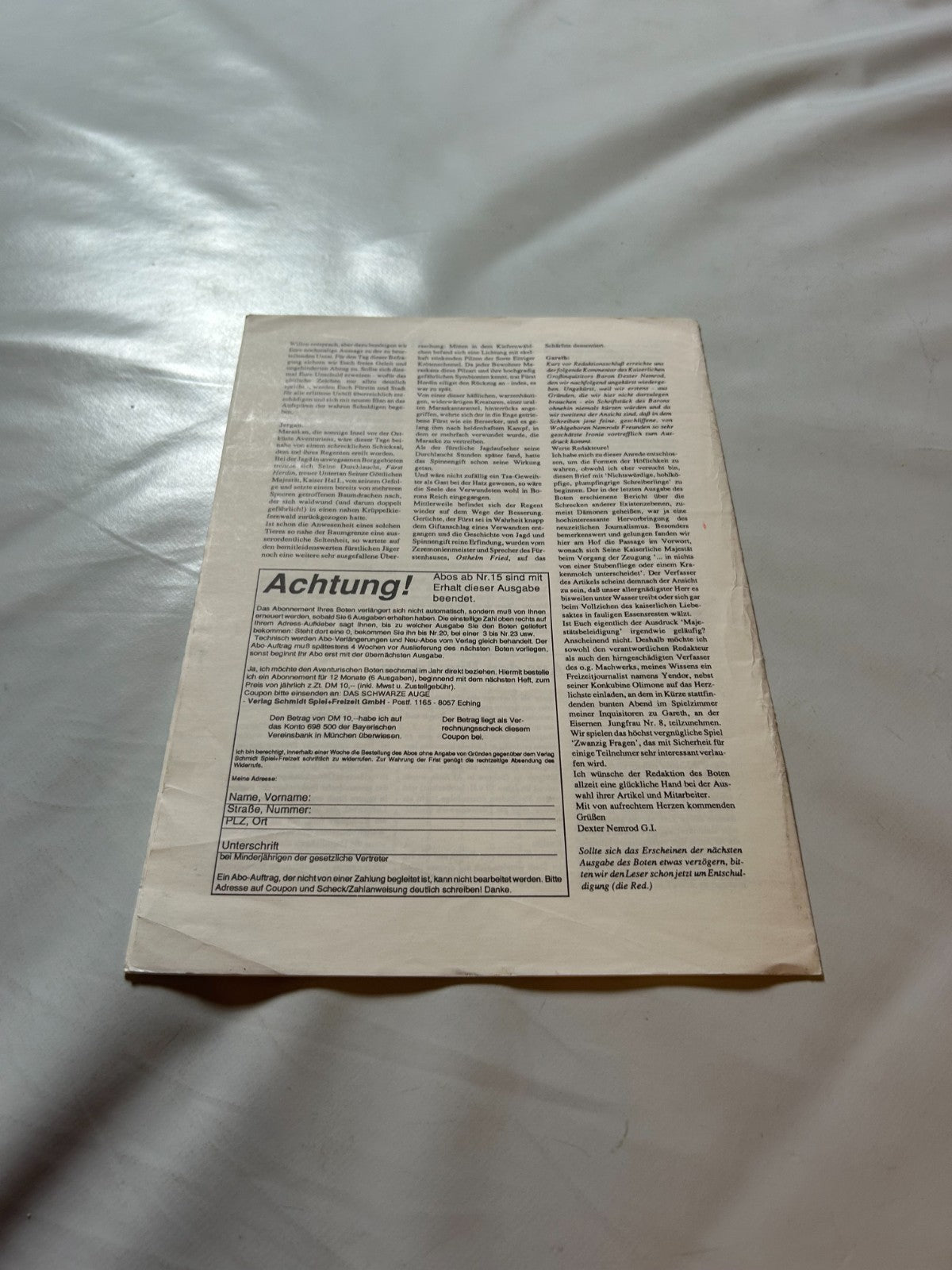 DSA, Aventurischer Bote Nr. 20 - Ansicht 8