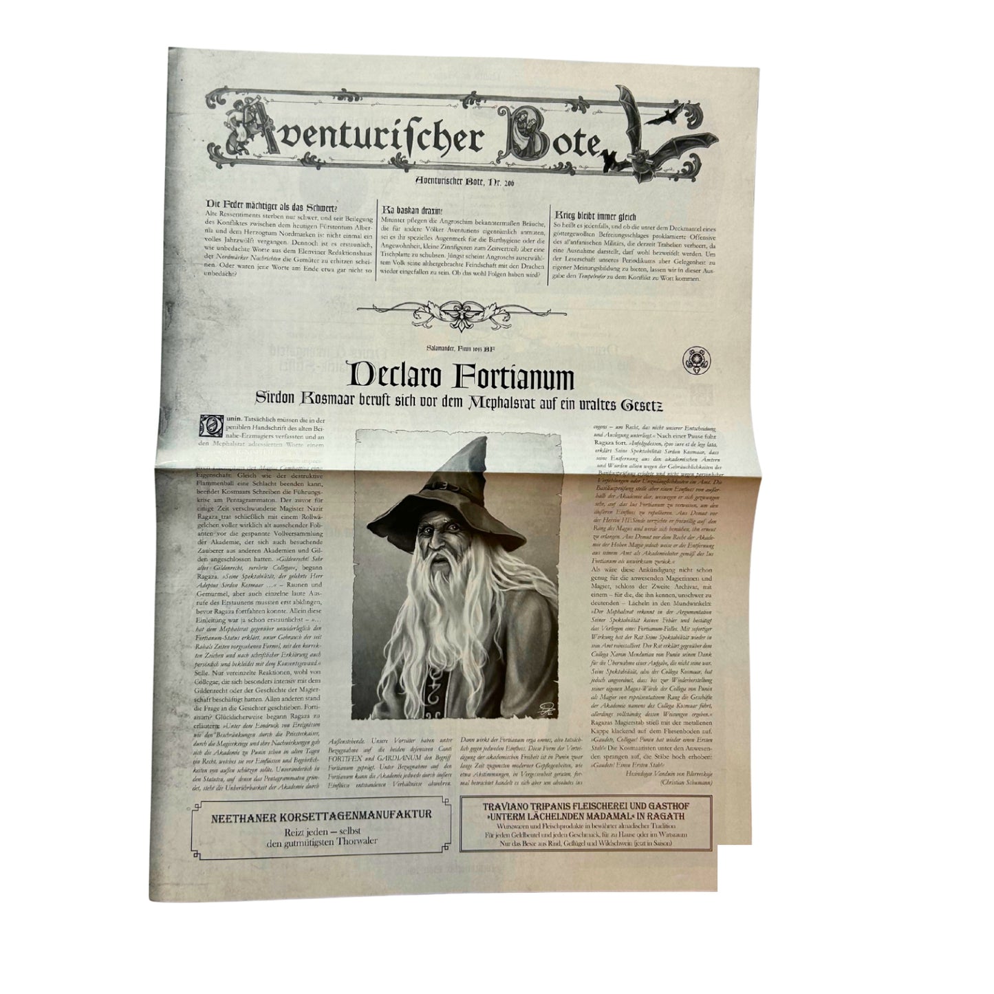DSA, Aventurischer Bote Nr. 206 – SKU A11823 – Rollenspiel-Buch gebraucht kaufen bei Brettspielimperium