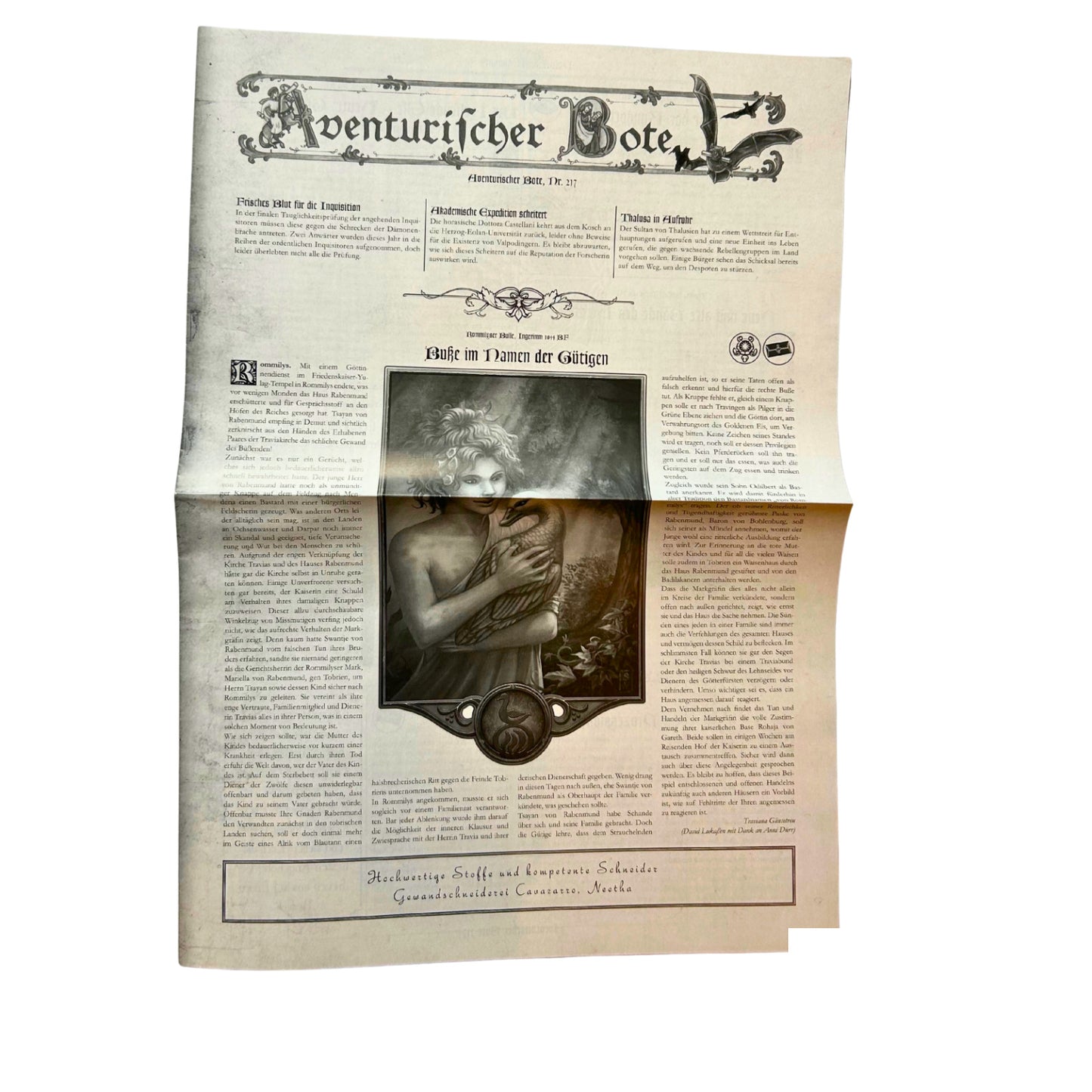 DSA, Aventurischer Bote Nr. 217 – SKU A11832 – Rollenspiel-Buch gebraucht kaufen bei Brettspielimperium