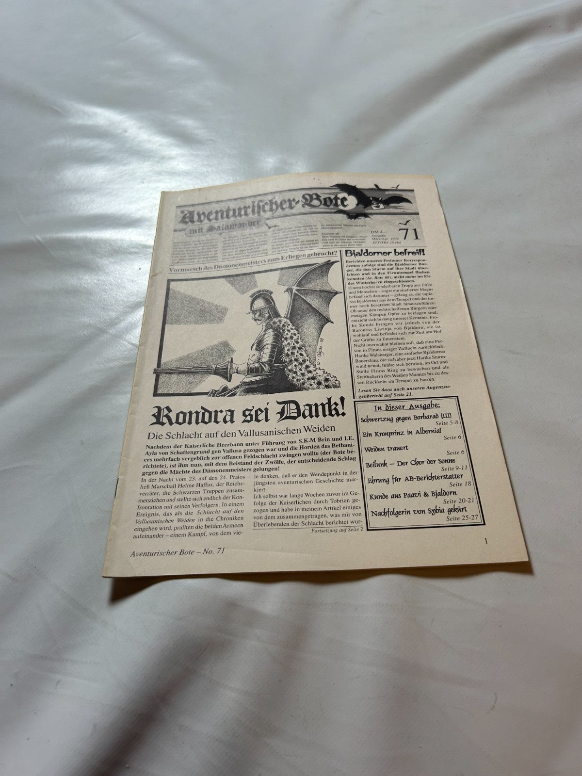 DSA, Aventurischer Bote Nr. 71 - Ansicht 3
