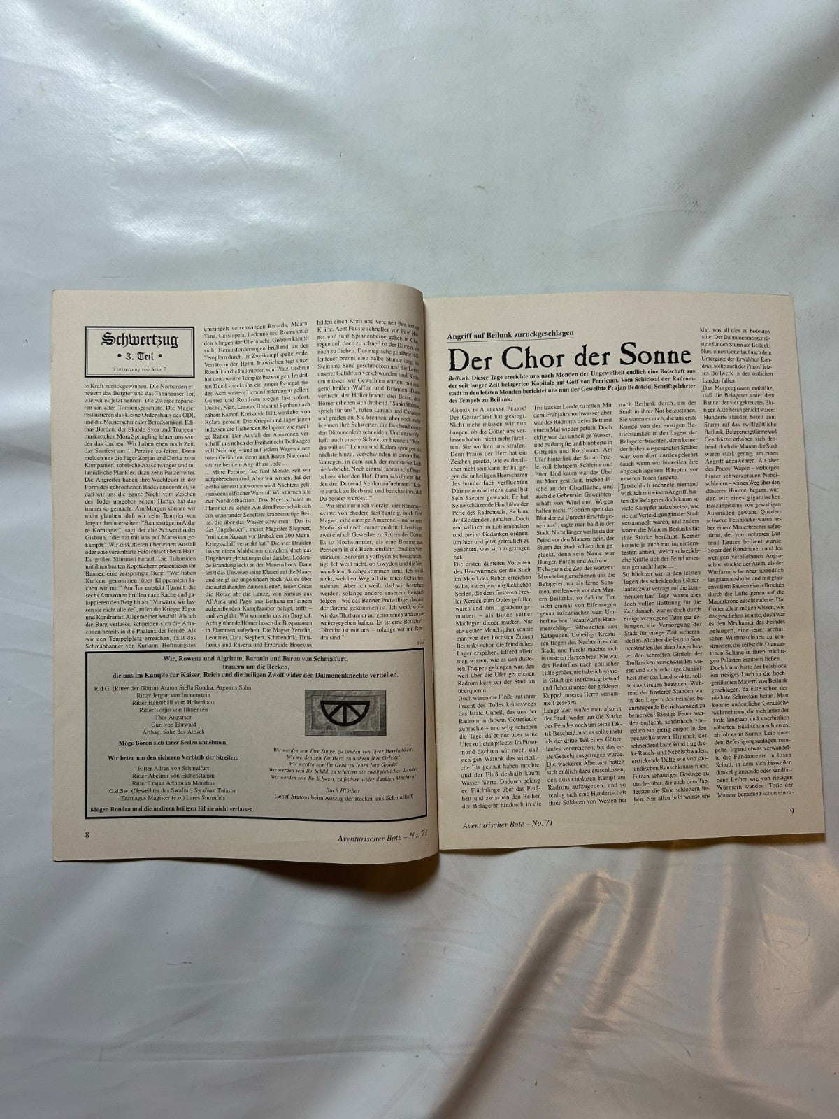DSA, Aventurischer Bote Nr. 71 - Ansicht 6