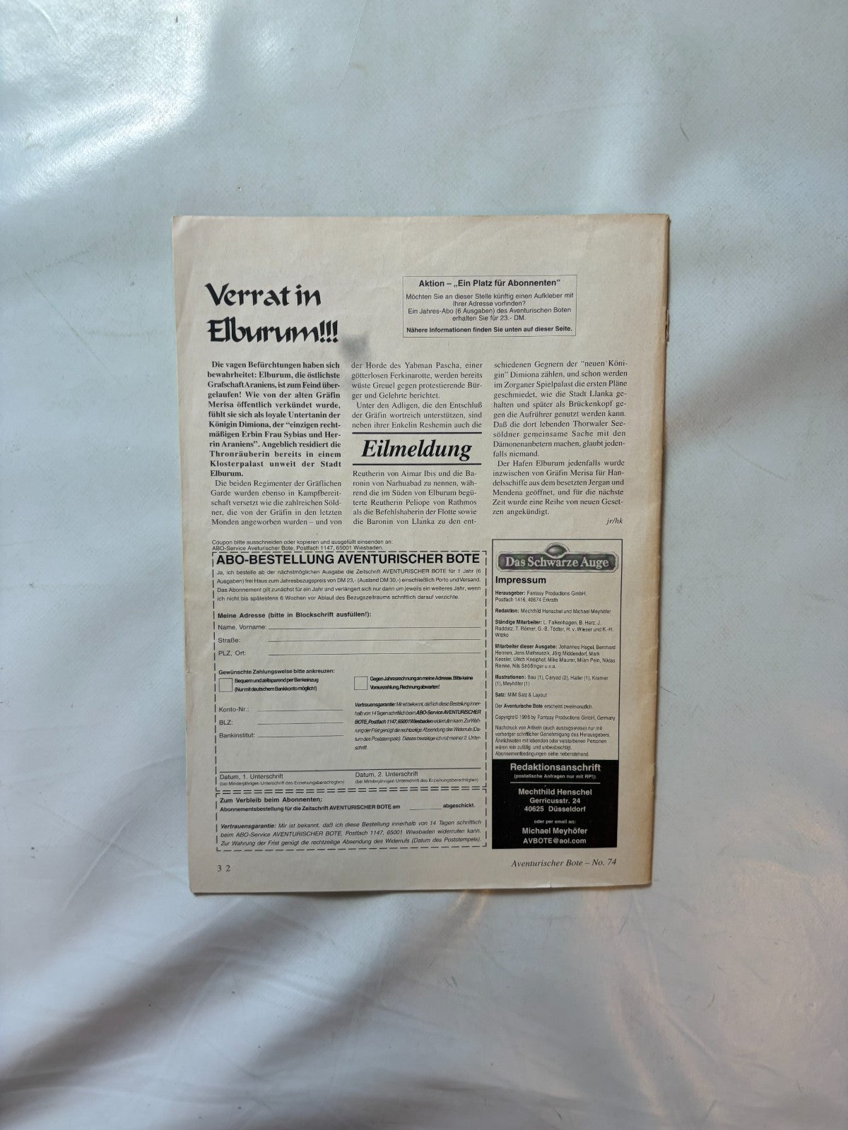 DSA, Aventurischer Bote Nr. 74 - Ansicht 5