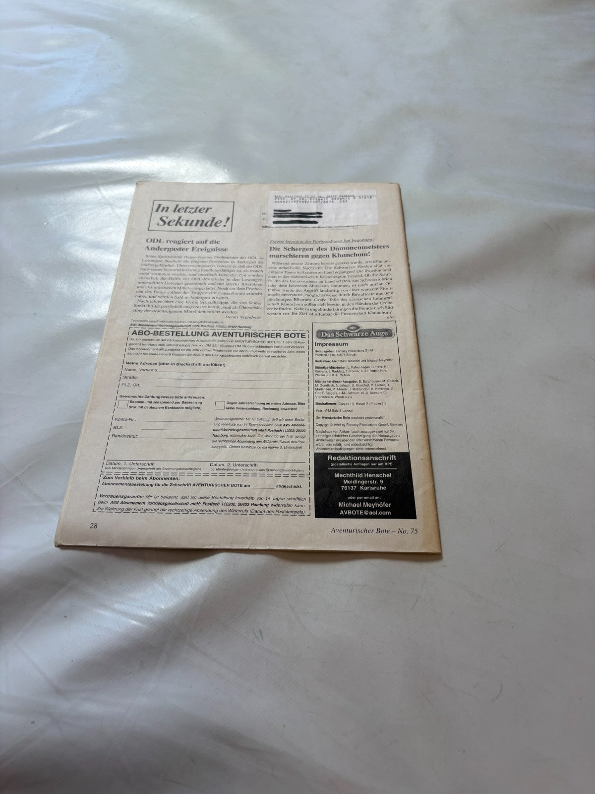 DSA, Aventurischer Bote Nr. 75 - Ansicht 6