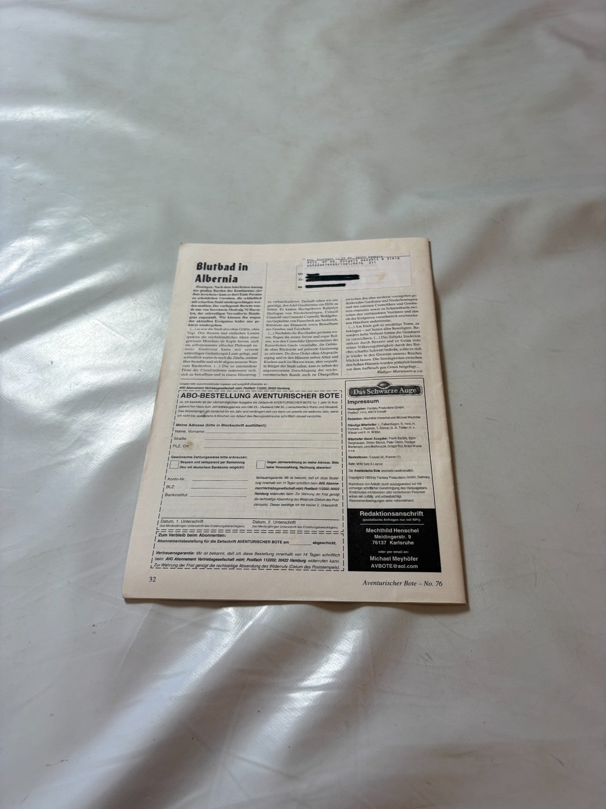 DSA, Aventurischer Bote Nr. 76 - Ansicht 6
