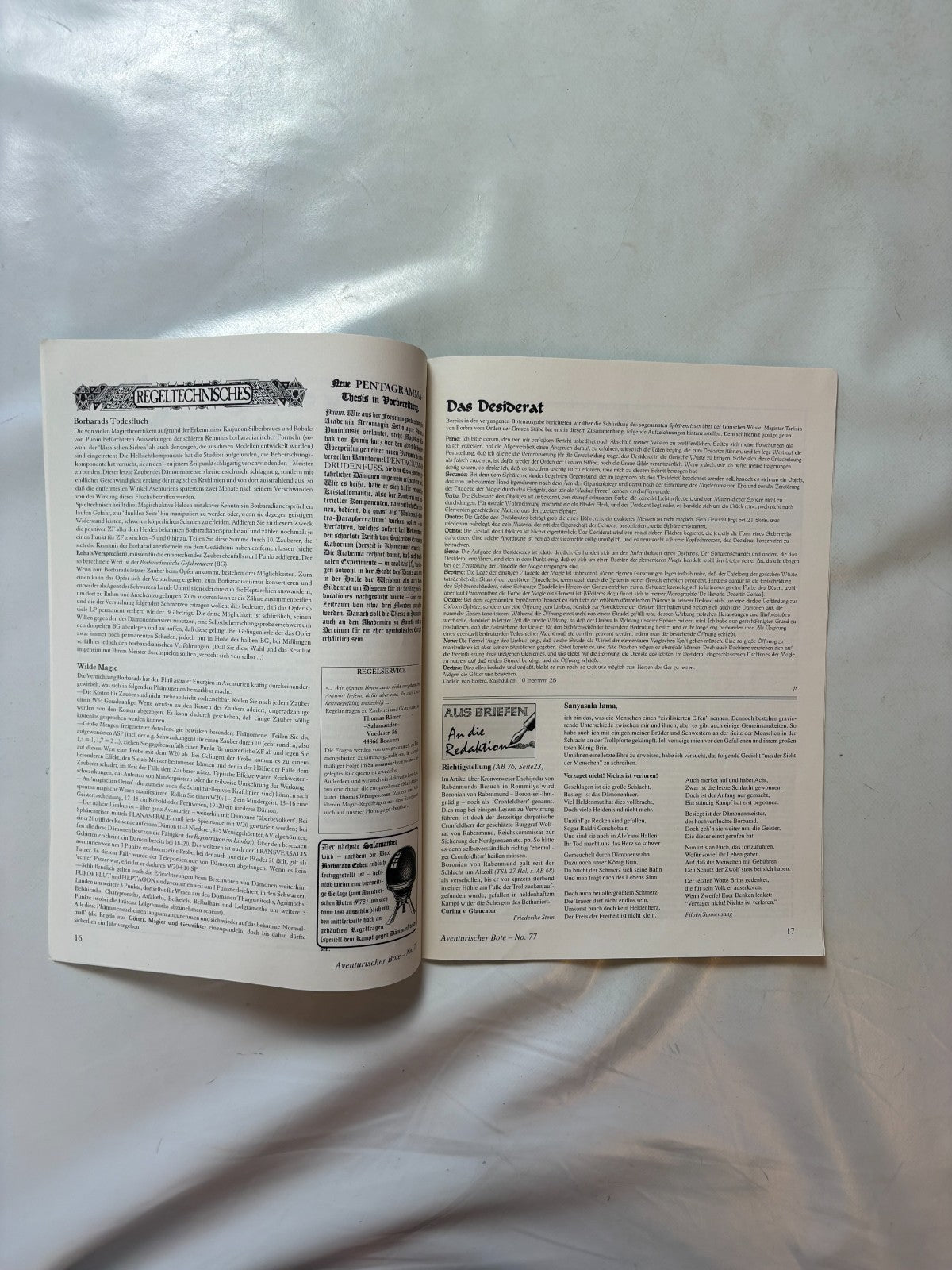 DSA, Aventurischer Bote Nr. 77 - Ansicht 4
