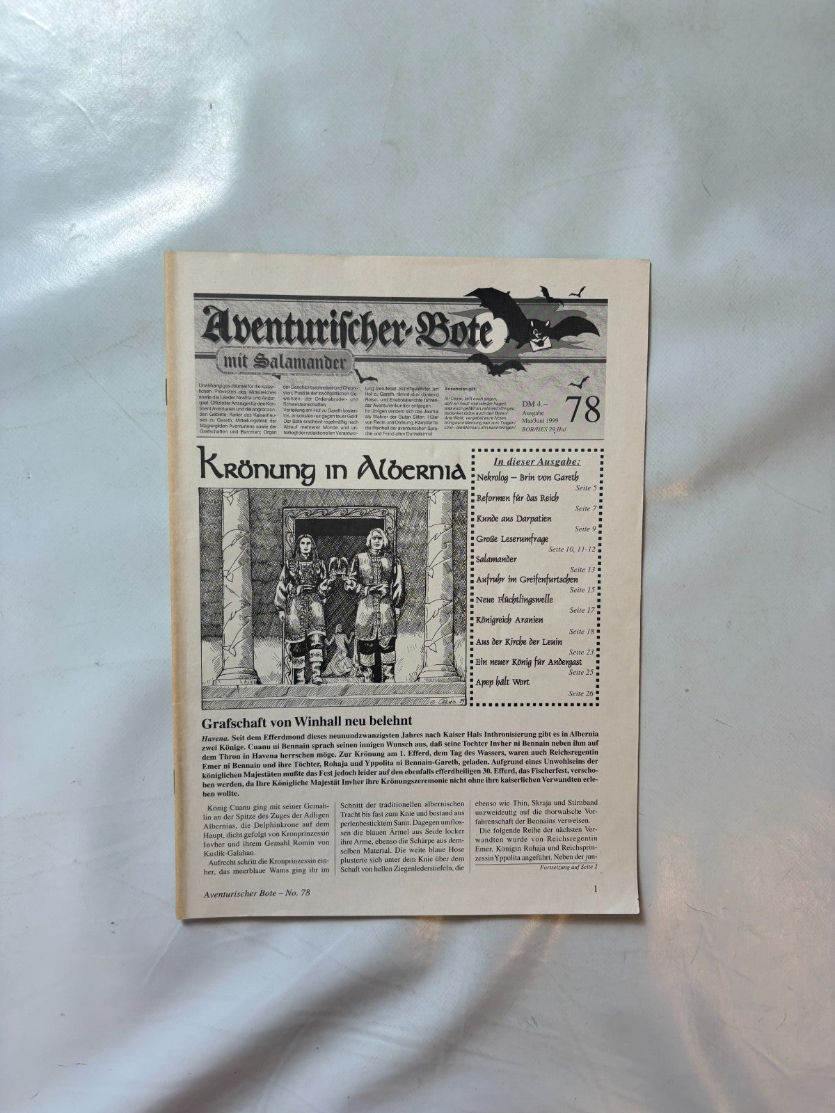 DSA, Aventurischer Bote Nr. 78 - Ansicht 2
