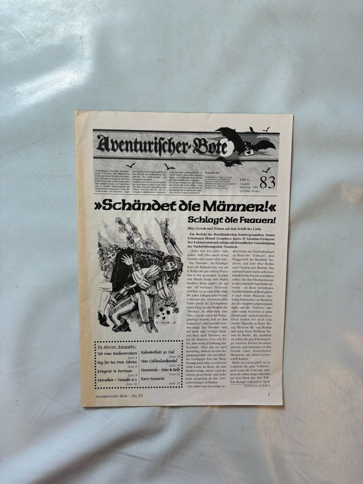 DSA, Aventurischer Bote Nr. 83 - Ansicht 2