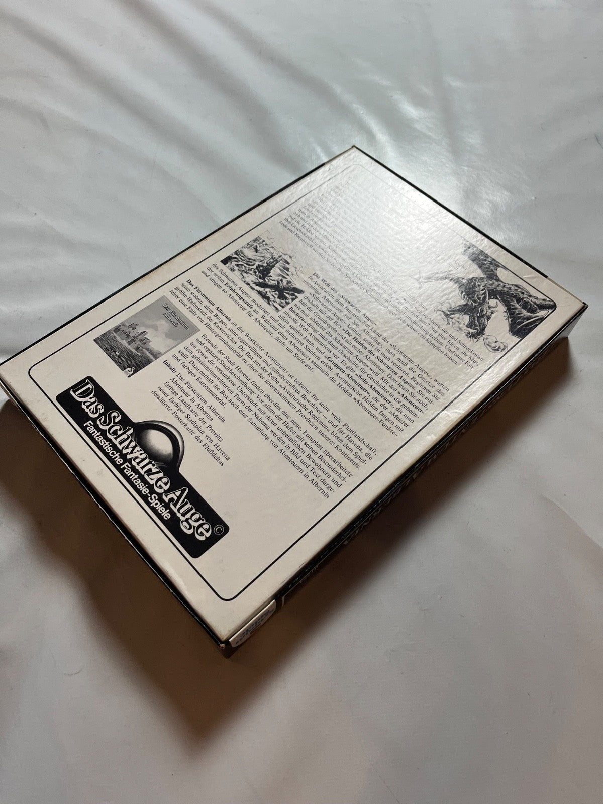 DSA Box Das Schwarze Auge Das Fürstentum Albernia schöner Zustand komplett - Ansicht 10