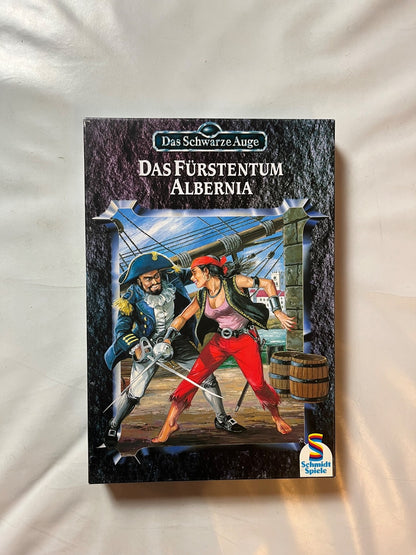 DSA Box Das Schwarze Auge Das Fürstentum Albernia schöner Zustand komplett - Ansicht 2