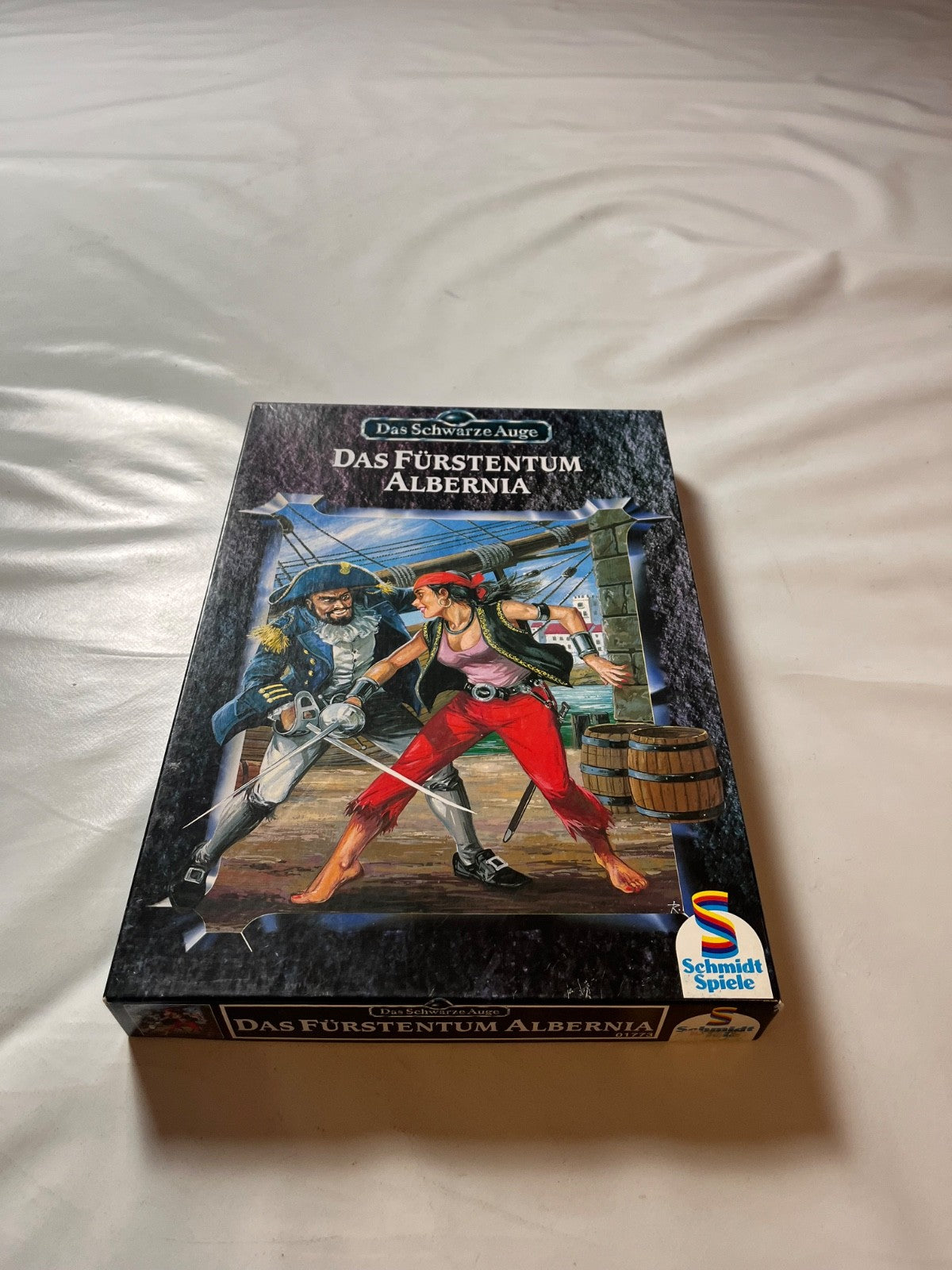DSA Box Das Schwarze Auge Das Fürstentum Albernia schöner Zustand komplett - Ansicht 3