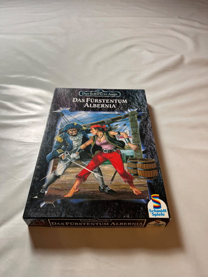 DSA Box Das Schwarze Auge Das Fürstentum Albernia schöner Zustand komplett - Ansicht 3