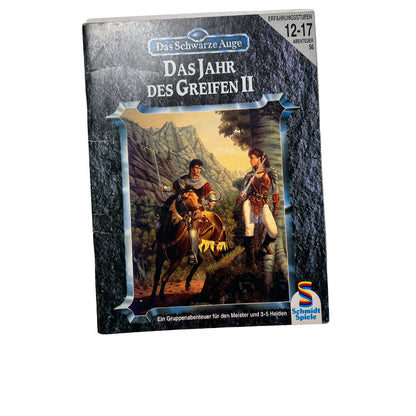 DSA - Das Jahr des Greifen II. Ein Gruppenabenteuer -Heft 56 – SKU A5262 – Rollenspiel-Buch gebraucht kaufen bei Brettspielimperium