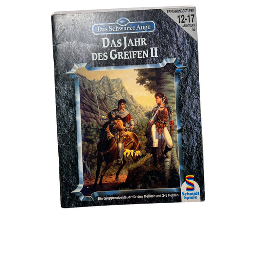 DSA - Das Jahr des Greifen II. Ein Gruppenabenteuer -Heft 56 – SKU A5262 – Rollenspiel-Buch gebraucht kaufen bei Brettspielimperium
