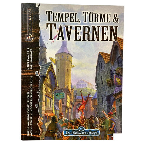 DSA Das schwarze Auge Abenteuer Tempel Türme und Tavernen 10257 - Heft – SKU A8705 – Rollenspiel-Buch gebraucht kaufen bei Brettspielimperium