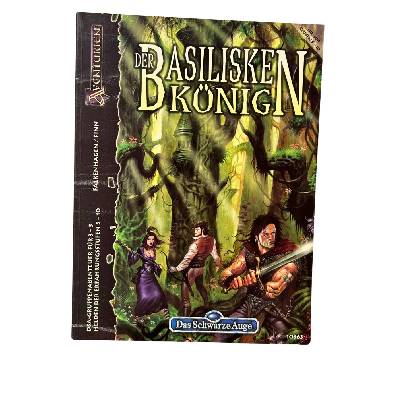 DSA Das schwarze Auge der Basilisken König Nr.108 10363 - Heft – SKU A8735 – Rollenspiel-Buch gebraucht kaufen bei Brettspielimperium