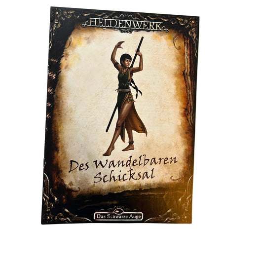 DSA / Das Schwarze Auge - Des Wanderbaren Schicksal - Heldenwerk – SKU A11858 – Rollenspiel-Buch gebraucht kaufen bei Brettspielimperium