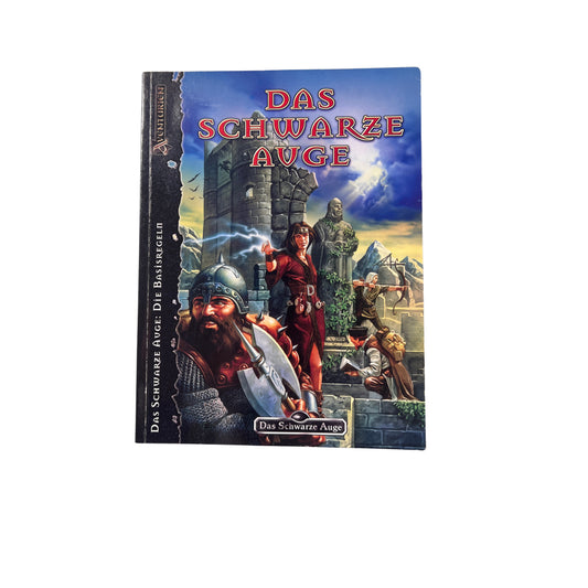 DSA - Das Schwarze Auge - Die Basisregeln - Guter Zustand - Regelwerk – SKU A13410 – Rollenspiel-Buch gebraucht kaufen bei Brettspielimperium