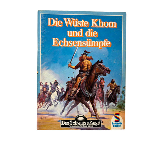 DSA Das Schwarze Auge die Wüste Khom und die Echsensümpfe - Heft – SKU A8710 – Rollenspiel-Buch gebraucht kaufen bei Brettspielimperium
