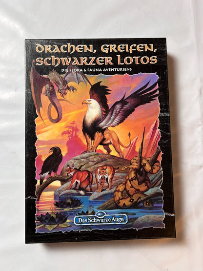 DSA Das Schwarze Auge Drachen Greifen Schwarzer Lotos Box Fanpro - Vollständig - Ansicht 4