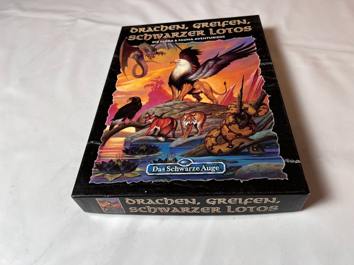 DSA Das Schwarze Auge Drachen Greifen Schwarzer Lotos Box Fanpro - Vollständig - Ansicht 8