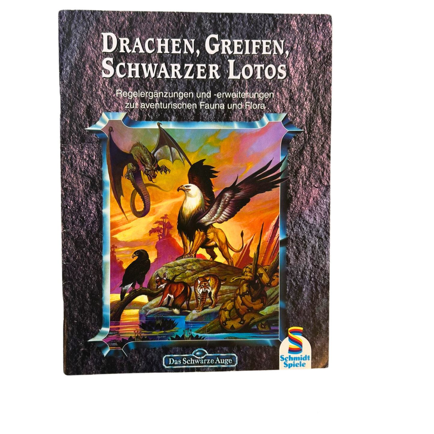 DSA Das Schwarze Auge Drachen Greifen schwarzer Lotos Regelergänzung  Heft - Ansicht 1