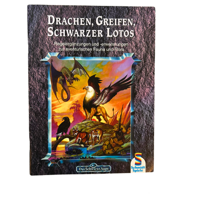 DSA Das Schwarze Auge Drachen Greifen schwarzer Lotos Regelergänzung  Heft - Ansicht 1