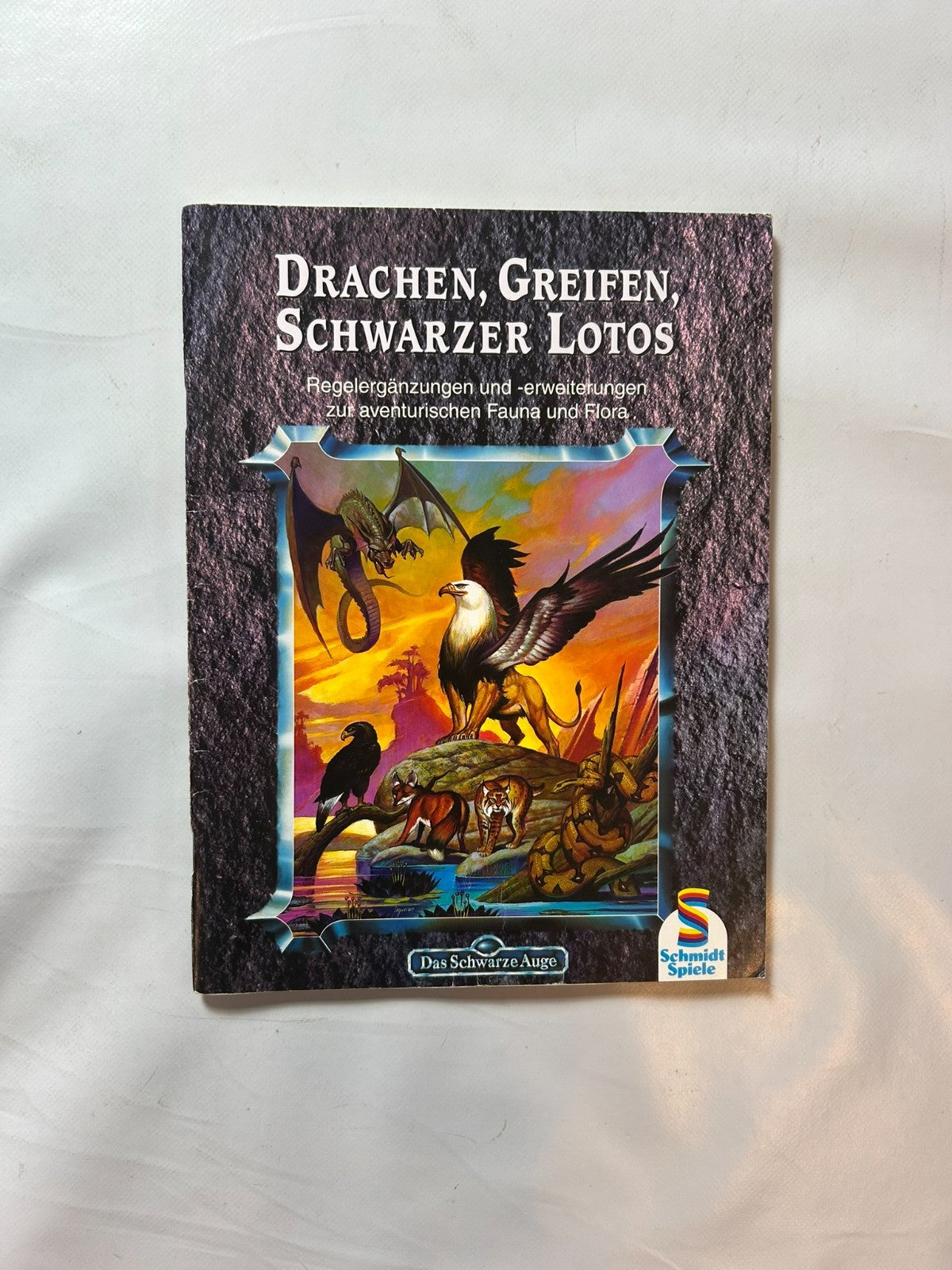 DSA Das Schwarze Auge Drachen Greifen schwarzer Lotos Regelergänzung  Heft - Ansicht 2