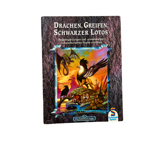 DSA Das Schwarze Auge Drachen Greifen schwarzer Lotus Regelergänzung - Heft - Ansicht 1