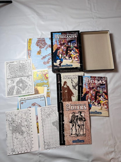 DSA  - Das schwarze Auge - Fürsten, Händler, Intriganten BOX 10268 - Vollständig - Ansicht 2