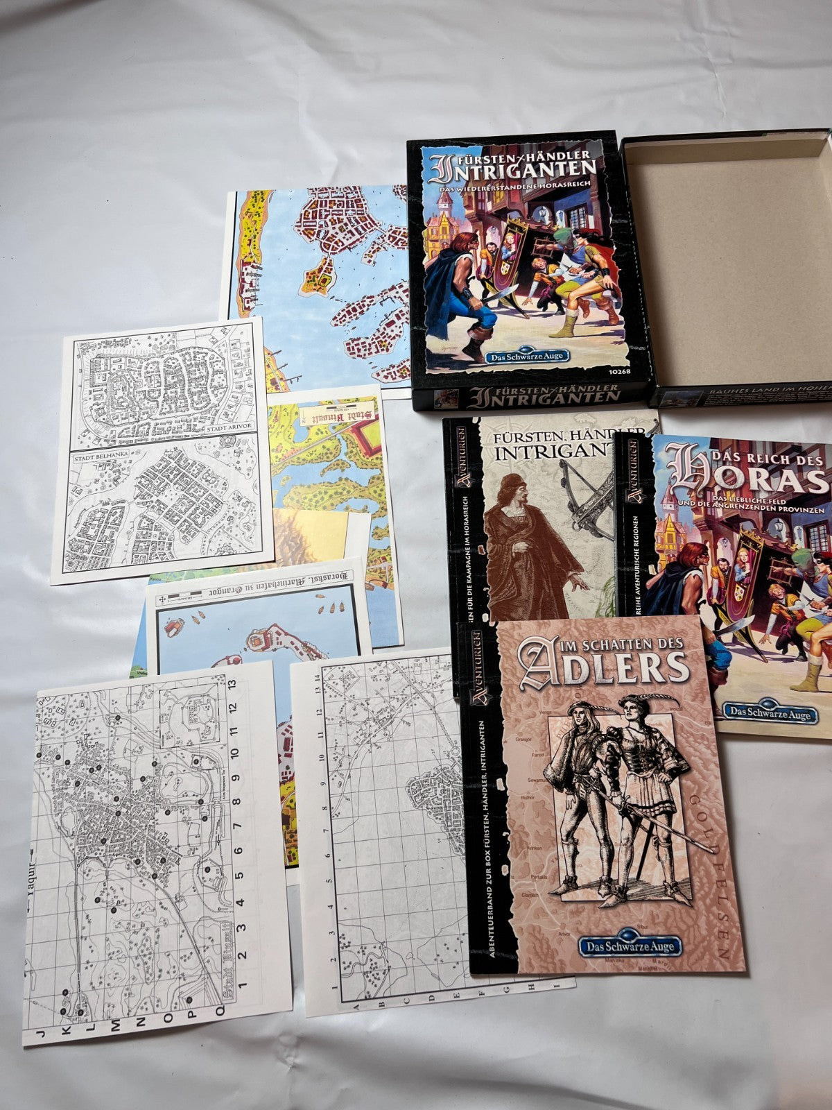 DSA  - Das schwarze Auge - Fürsten, Händler, Intriganten BOX 10268 - Vollständig - Ansicht 3