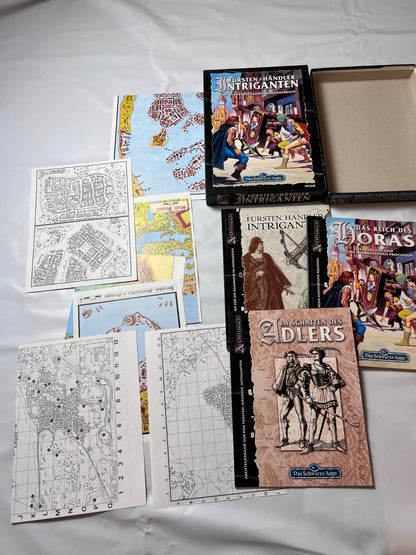DSA  - Das schwarze Auge - Fürsten, Händler, Intriganten BOX 10268 - Vollständig - Ansicht 3