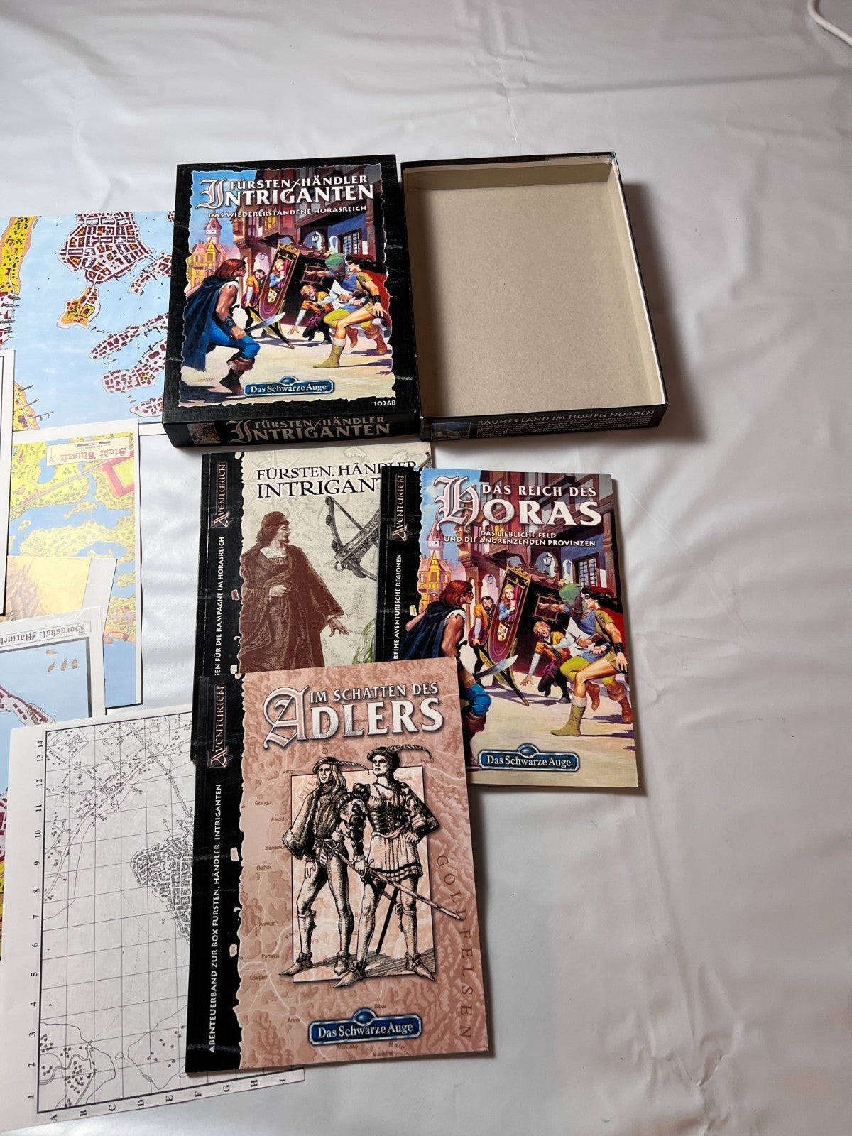 DSA  - Das schwarze Auge - Fürsten, Händler, Intriganten BOX 10268 - Vollständig - Ansicht 4