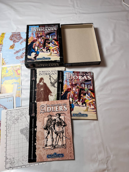 DSA  - Das schwarze Auge - Fürsten, Händler, Intriganten BOX 10268 - Vollständig - Ansicht 4