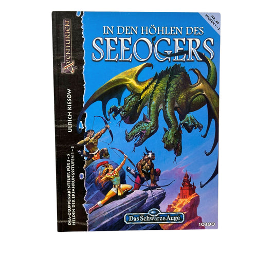DSA Das Schwarze Auge In den Höhlen des Seeogers Nr.44 10300 - Heft – SKU A8759 – Rollenspiel-Buch gebraucht kaufen bei Brettspielimperium