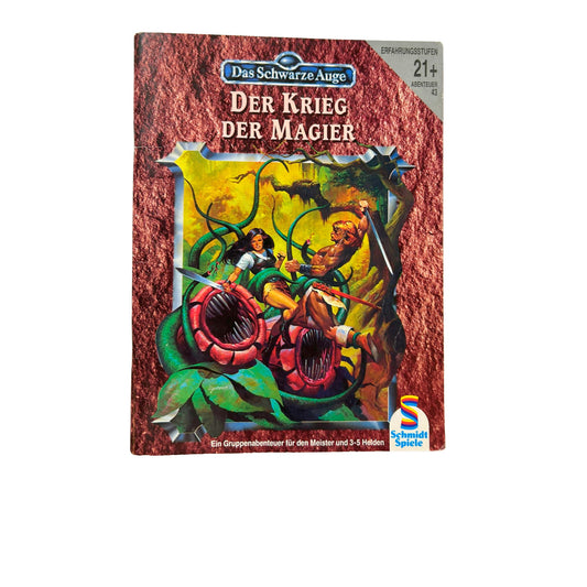 DSA Das schwarze Auge Krieg der Magier Abenteuer 43 Heft – SKU A7487 – Rollenspiel-Buch gebraucht kaufen bei Brettspielimperium