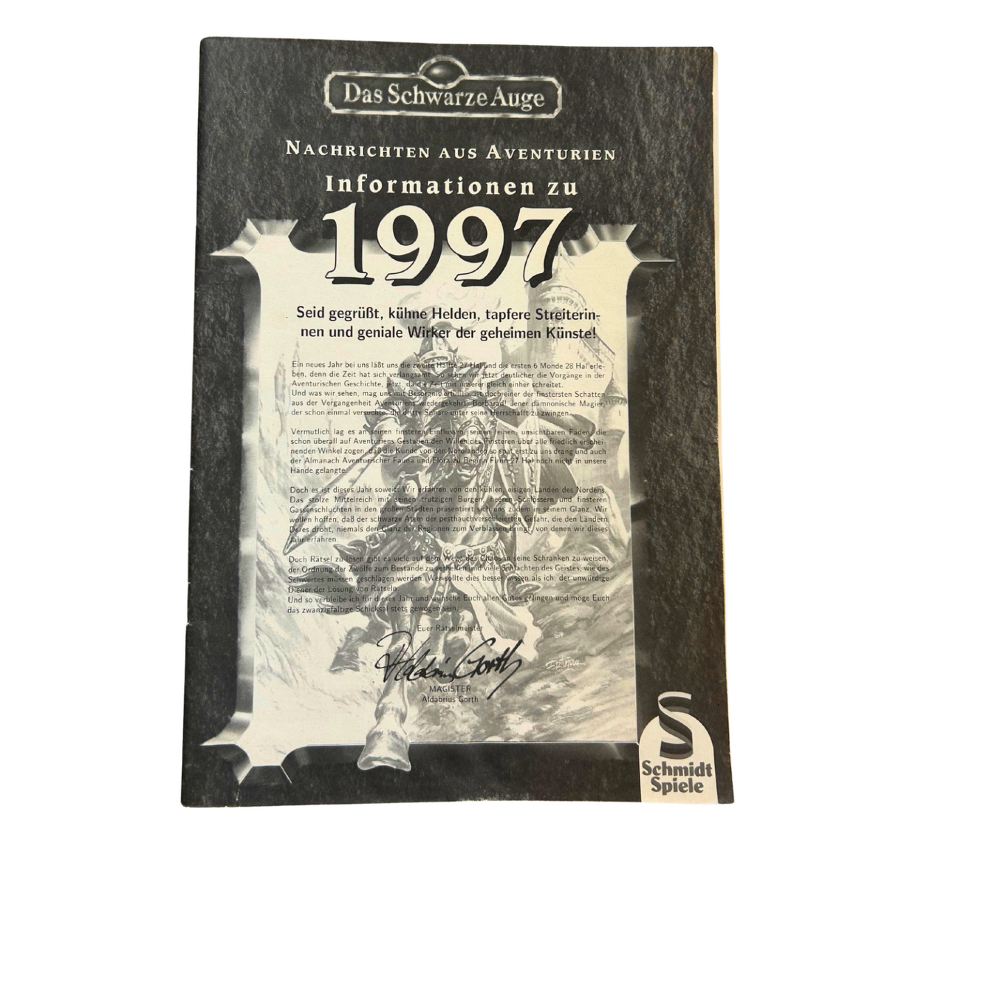 DSA DAS SCHWARZE AUGE NACHRICHTEN AUS AVENTURIEN 1997 - Ansicht 1