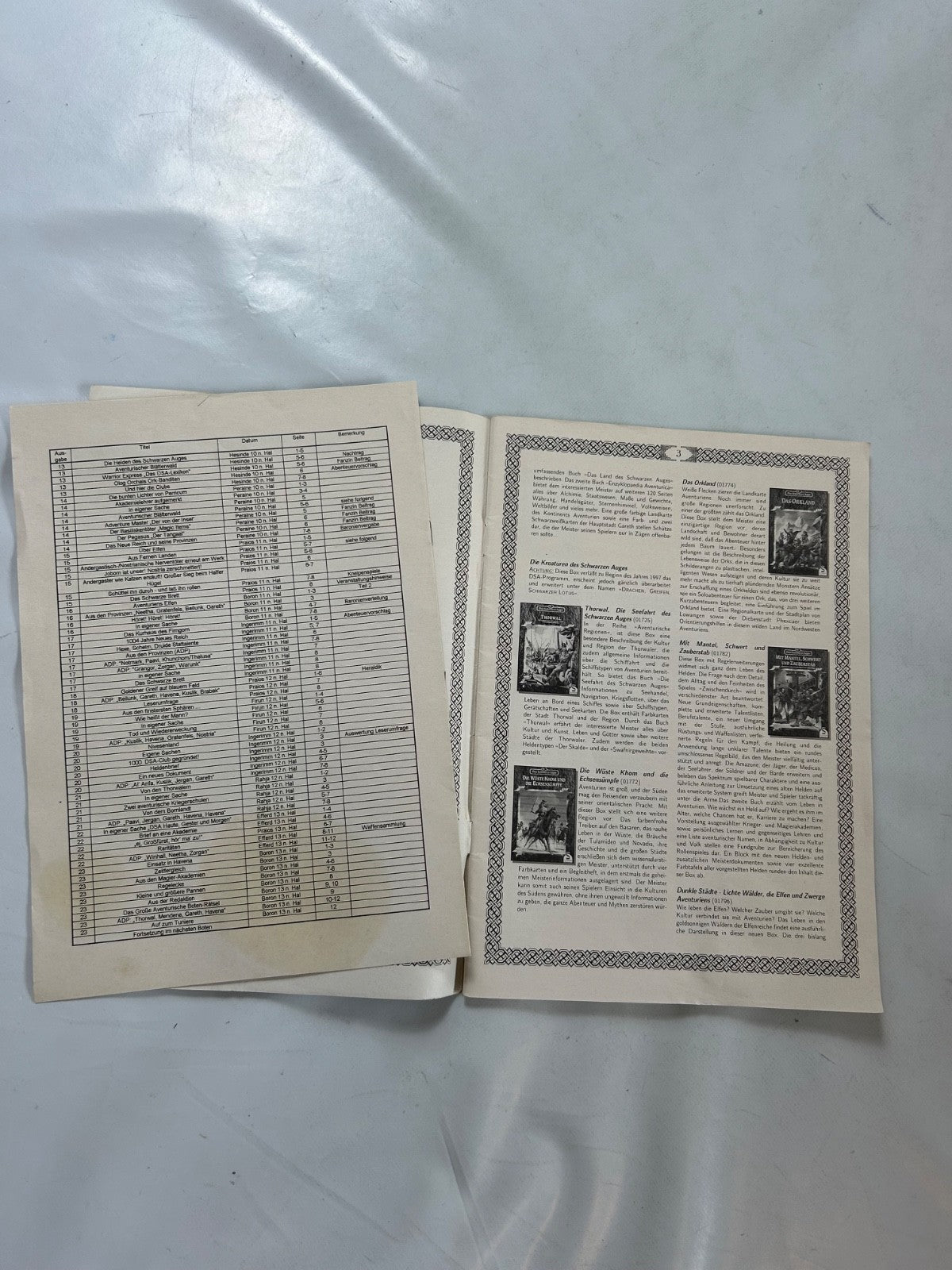 DSA DAS SCHWARZE AUGE NACHRICHTEN AUS AVENTURIEN 1997 - Ansicht 6