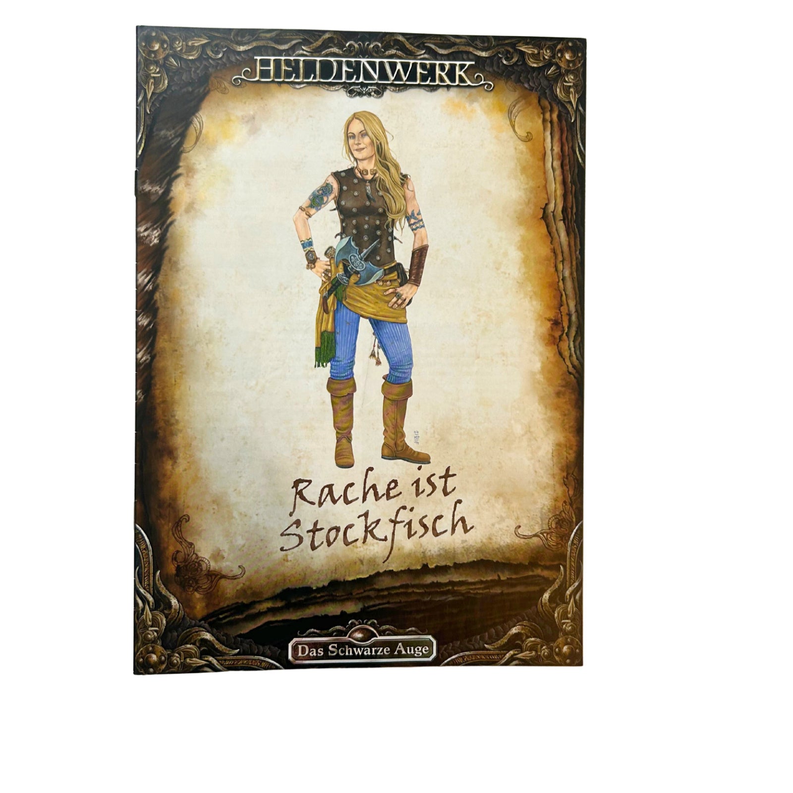 DSA / Das Schwarze Auge - Rache ist Stockfisch - Heldenwerk – SKU A11872 – Rollenspiel-Buch gebraucht kaufen bei Brettspielimperium