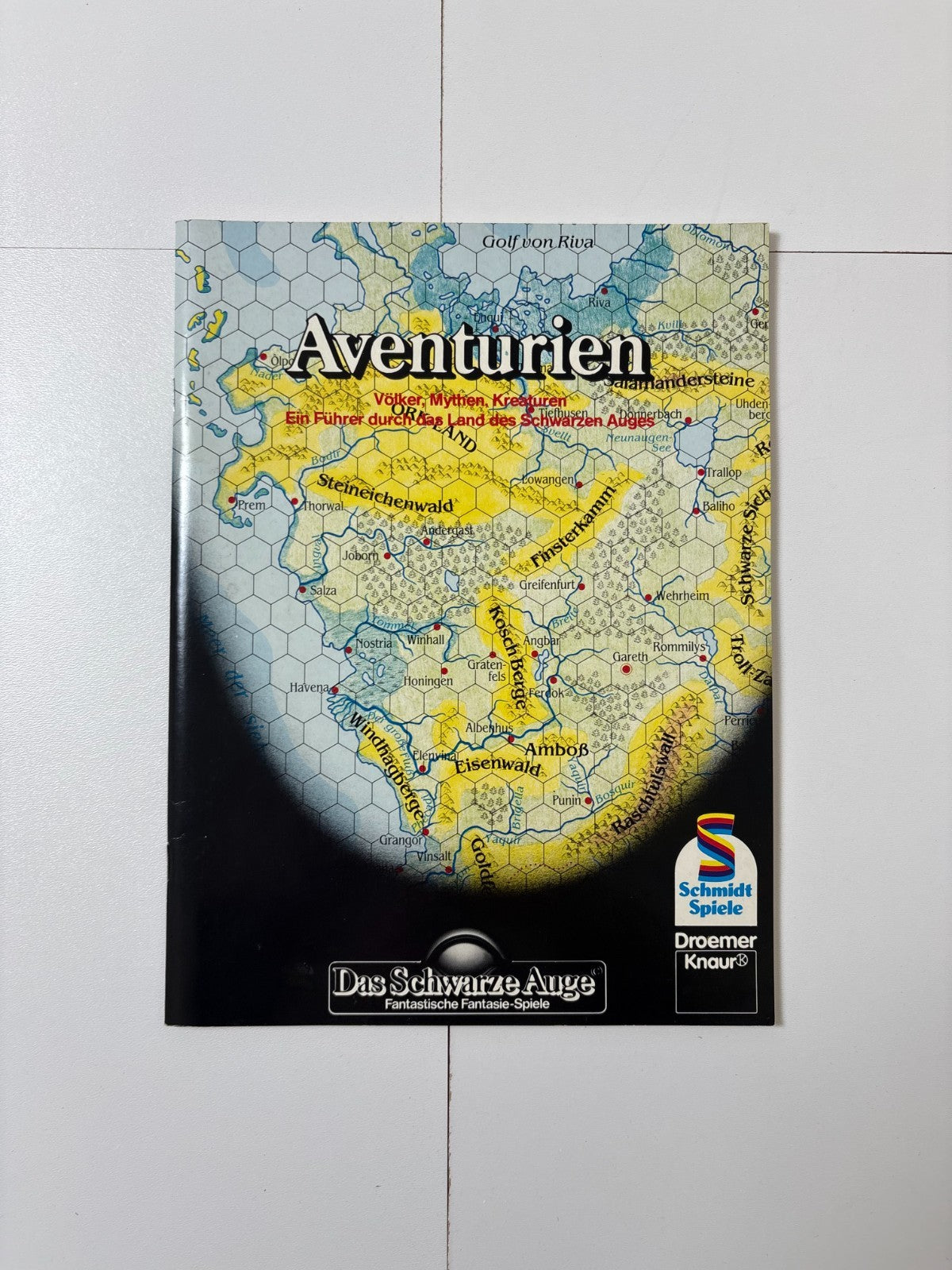 DSA Das schwarze Auge Schmidt Heft Aventurien - Völker, Mythen, Kreaturen - Ansicht 2