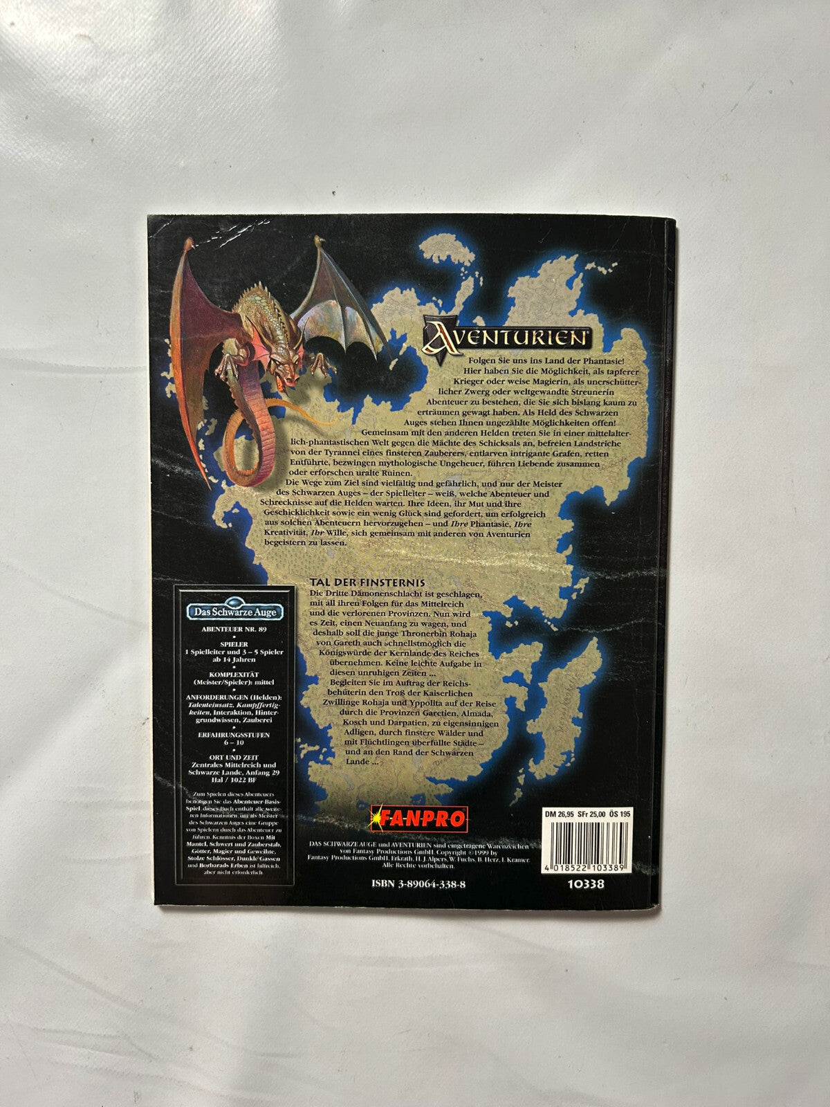 DSA Das schwarze Auge Tal der Finsternis Nr. 89 10338 - Heft - Ansicht 7