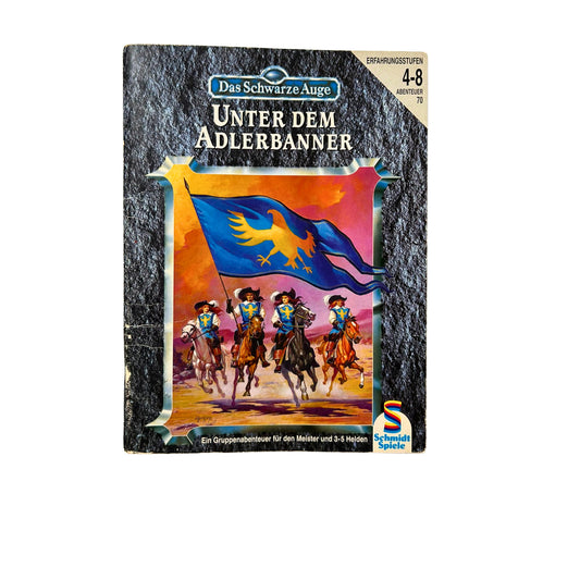 DSA Das schwarze Auge Uner dem Adlerbanner Abenteuer 40 Heft – SKU A8748 – Rollenspiel-Buch gebraucht kaufen bei Brettspielimperium