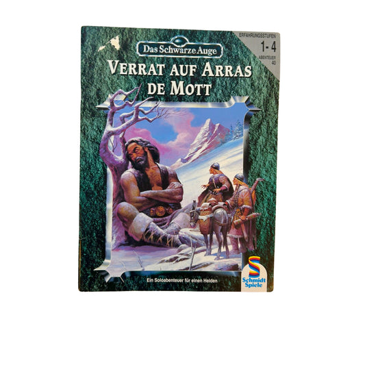DSA Das Schwarze Auge Verrat auf Arras de Mott Abenteuer 40 - Heft – SKU A10387 – Rollenspiel-Buch gebraucht kaufen bei Brettspielimperium