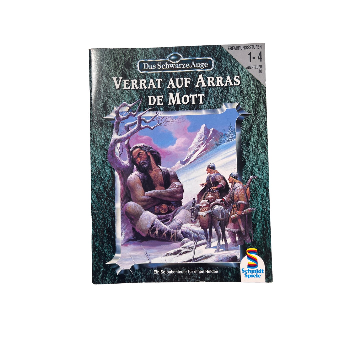 DSA Das Schwarze Auge Verrat auf Arras de Mott Abenteuer 40 - Heft – SKU A13411 – Rollenspiel-Buch gebraucht kaufen bei Brettspielimperium