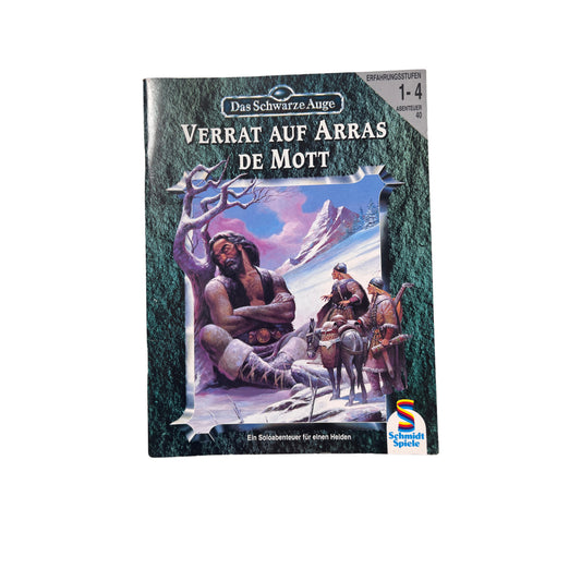 DSA Das Schwarze Auge Verrat auf Arras de Mott Abenteuer 40 - Heft – SKU A13411 – Rollenspiel-Buch gebraucht kaufen bei Brettspielimperium